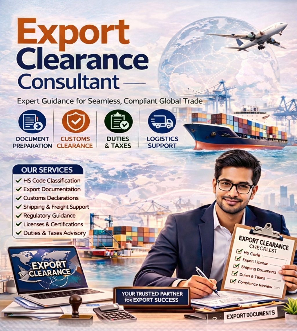Export Clearance Consultant in India